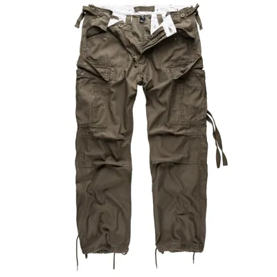 Kalhoty Vintage Fatigue Zelené - Barva: Zelená -, Velikost: XL - Surplus Systems