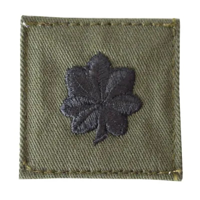 Nášivka Hodnosti Velcro Lt. Colonel Zelená - MILITARY RANGE