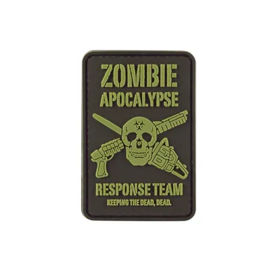 Nášivka Plast Zombie Apocalypse Velcro - Kombat