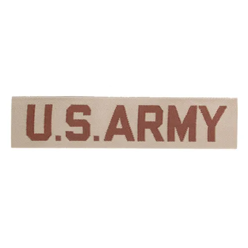 Mil-Tec Nášivka "US Army" Textil · Tan / FDE