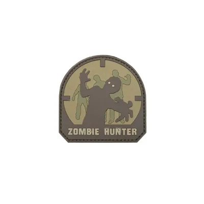 Nášivka Zombie Hunter Plast Velcro ARID - 101Inc