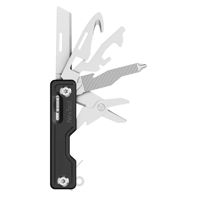 NexTool Nůž Kapesní MFK Multifunkční ČERNÝ