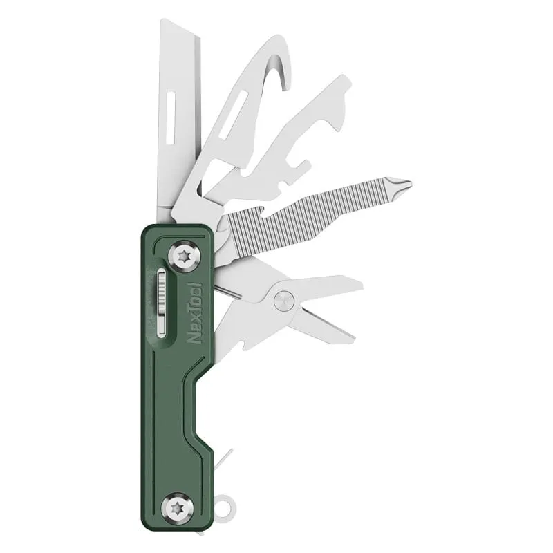 NexTool Nůž Kapesní MFK Multifunkční Zelený