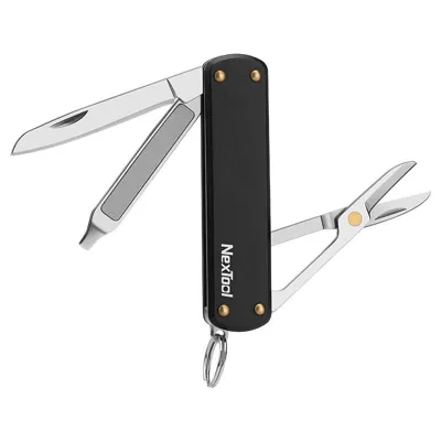 Nůž Kapesní Mini Pocket Multifunkční ČERNÝ - NexTool