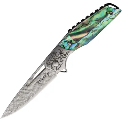 Nůž Zavírací Abalone Hladké Ostří - Elk Ridge