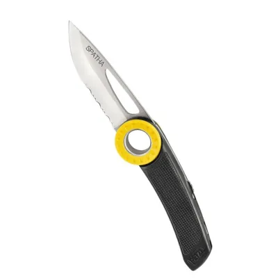 Nůž Zavírací Spatha Pro Horolezce ČERNÝ - Petzl