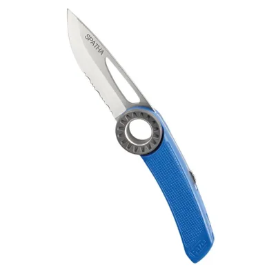 Nůž Zavírací Spatha Pro Horolezce MODRÝ - Petzl