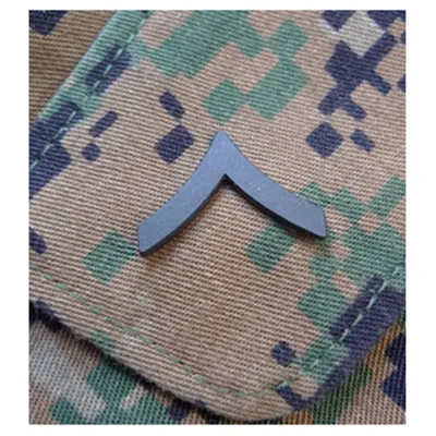 Odznak Hodnosti USMC PFC. Pár, Černý - Armáda U.S