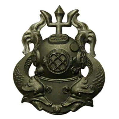 Odznak US DIVER Master, Černý Kov - Armáda U.S