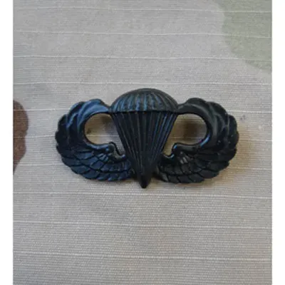Odznak US Parachutist Basic Černý - Armáda U.S