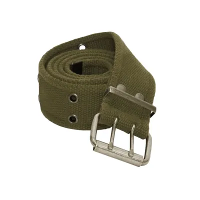 Opasek Dvojitá Přezka Vintage Zelený - Rothco