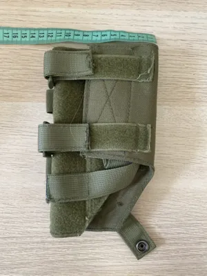 Pistolové Pouzdro Na Opasek, Zelené, Použité