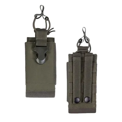 Pouzdro Otevřené MOLLE Na Rádio Zelené - Mil-Tec