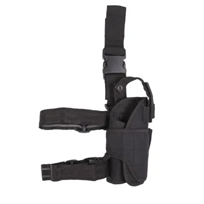 Pouzdro Pistolové Stehenní Cordura ČERNÉ - Mil-Tec