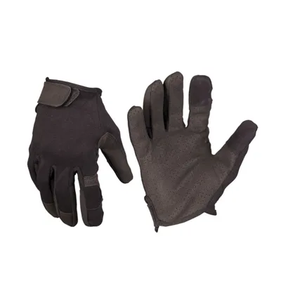 Rukavice Combat TOUCH ČERNÉ - Barva: ČERNÁ -, Velikost - Mil-Tec