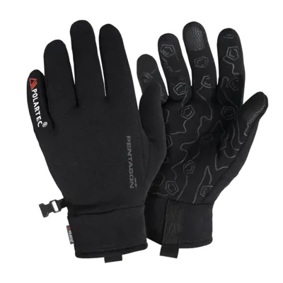 Rukavice URSUS POWER Polartec® ČERNÉ - Pentagon