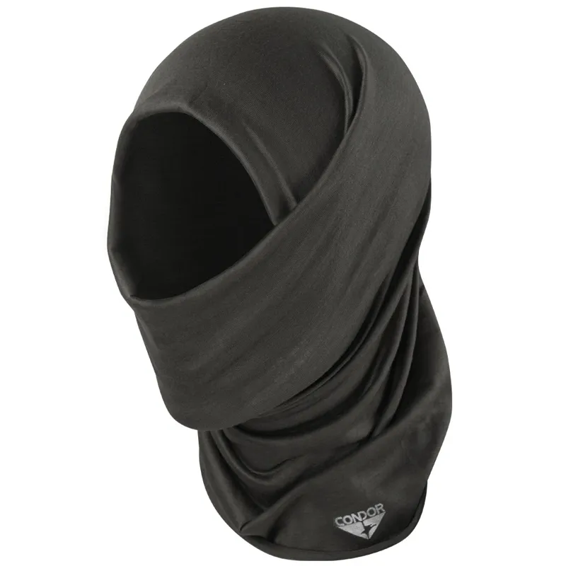 S.T. Condor Šátek Multi-Wrap Multifunkční ČERNÝ