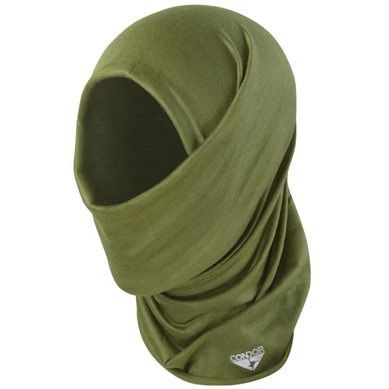S.T. Condor Šátek Multi-Wrap Multifunkční Zelený