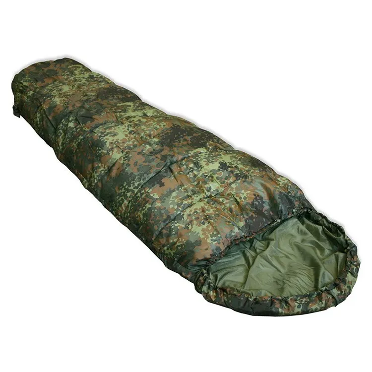 Mil-Tec Spacák Commando S Obalem · Flecktarn