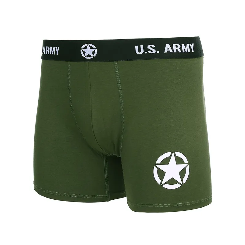 Fostex Trenýrky Boxer US Army Zelené