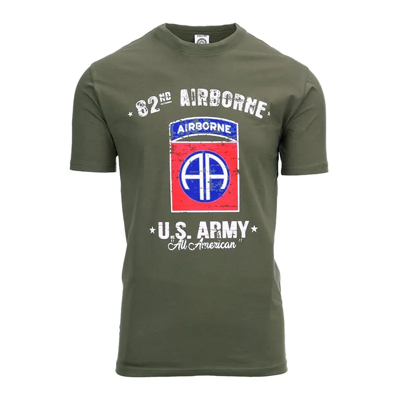 Fostex Triko 82ND Airborne Zelené