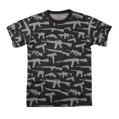 Triko GUNS ČERNÉ - Barva: ČERNÁ -, Velikost: XL - Rothco