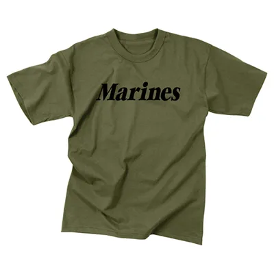 Triko Marines Zelené - Barva: Zelená -, Velikost - Rothco