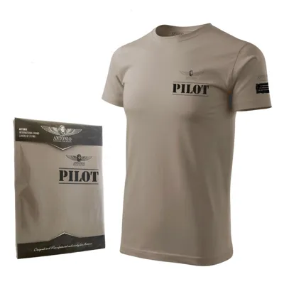 Triko PILOT HNĚDÉ - Barva: HNĚDÁ, Velikost - ANTONIO®