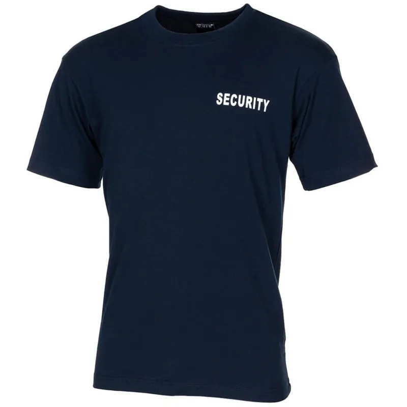 MFH Triko Security Krátký Rukáv MODRÉ