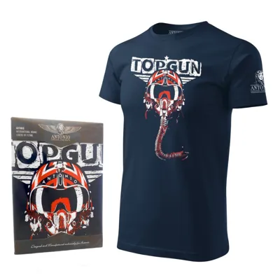 Triko Topgun MODRÉ - Barva: MODRÁ, Velikost - ANTONIO®