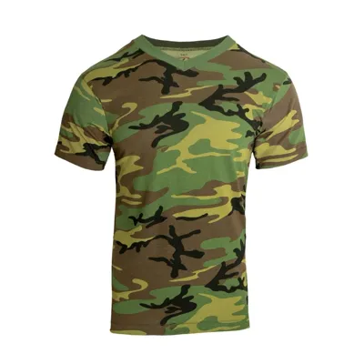 Triko V-Neck Krátký Rukáv - Rothco
