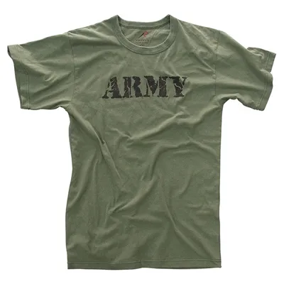 Triko Vintage Army Zelené - Barva: Zelená -, Velikost - Rothco
