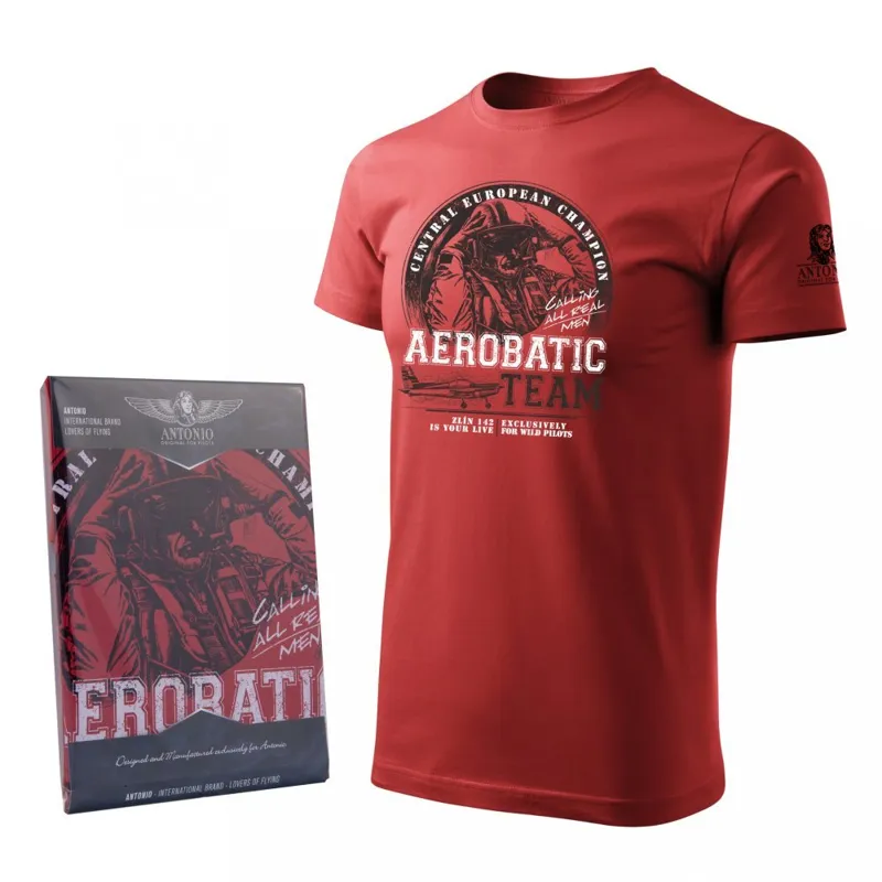 ANTONIO® Triko ZLIN-142 Červené