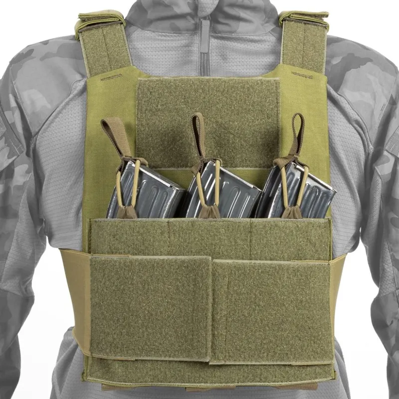 TacticalPro Vesta Nosič Plátů Striva Zelená
