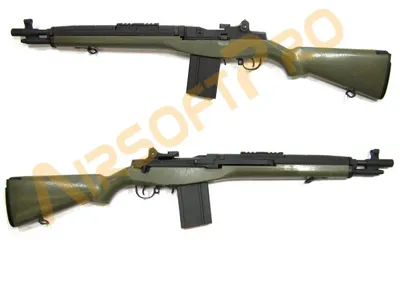 Airsoftová Zbraň M14 Socom R.i.s. (CM.032A) - Olivová - Cyma