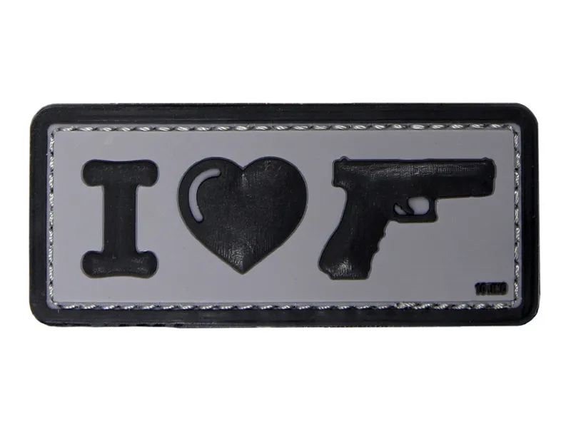101 Inc PVC 3D Nášivka