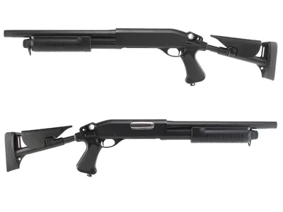 Brokovnice M870, Taktická Pažba, Krátká, KOV (CM.353M) - Cyma