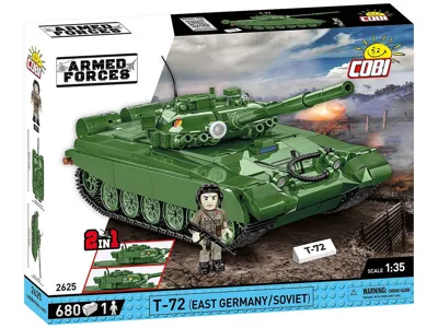 Stavebnice Armed Forces T-72 M1, 2V1 (1:35) - Cobi