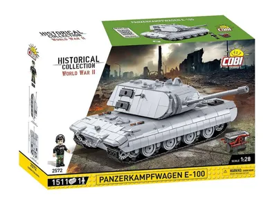 Stavebnice WW II Panzerkampfwagen E-100 (1:28) - Cobi