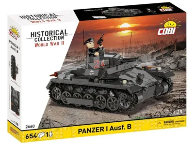 Stavebnice WW II Panzer I Ausf B (1:28) - Cobi