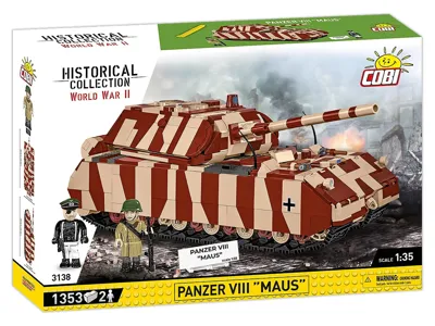 Stavebnice WW II Panzer VIII MAUS (1:35) - Cobi