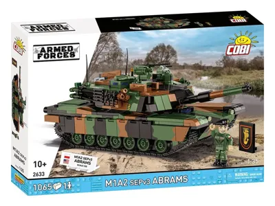 Stavebnice Armed Forces M1A2 Abrams SEPV3 (1:35) - Cobi
