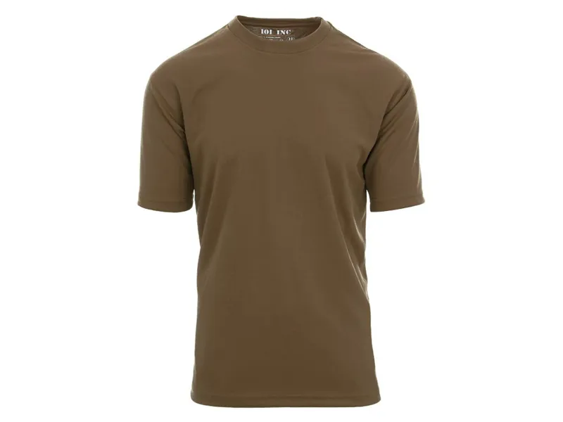 101 Inc Tričko Tactical Quick Dry · Coyote