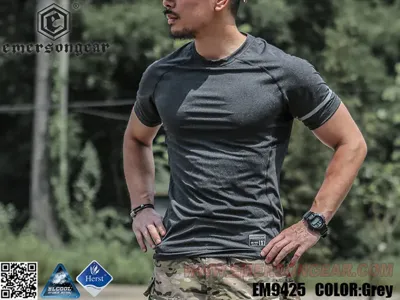 Triko Quick Dry Sport - Šedé - Emerson