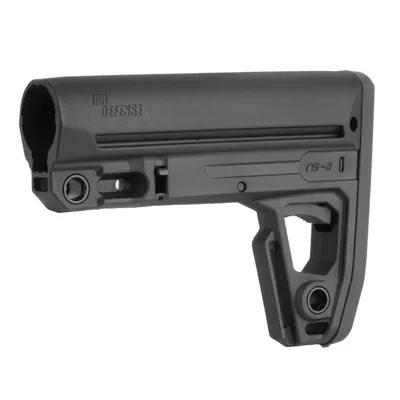 Kolba TS2 Tactical Stock Do M16 / M4 - Mil-Spec - Czarna - IMI-ZS107 - IMI Defense