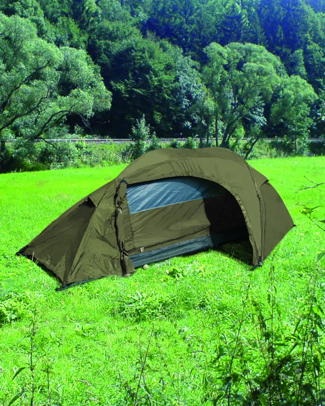 Mil-Tec Einmannzelt Recom · Verde / OD