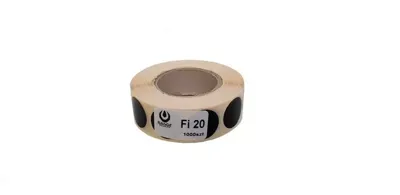 Pegatinas para Discos de 20 mm - 2000 Unidades. - Range Solutions