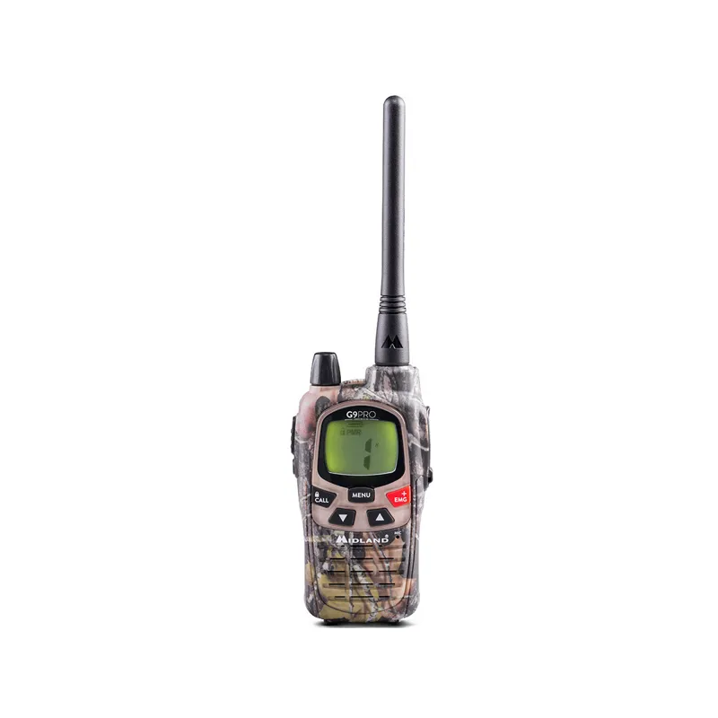 Midland Walkie Talkie G9 Pro Mimetic Bibanda PMR446/LPD