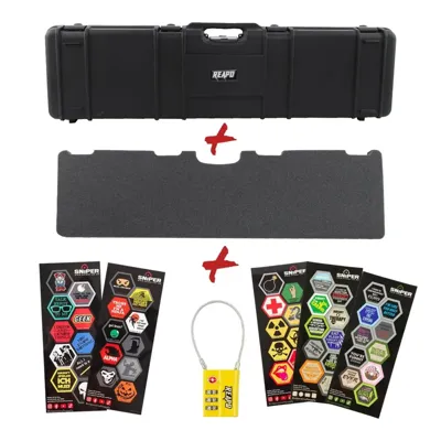 Kofferset Waffenkoffer 117 cm, Soft PnP - Reapo