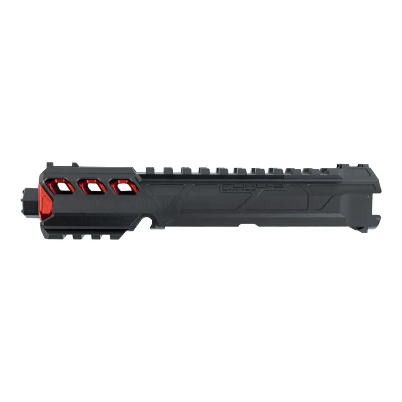 CTM tactical AAP-01 CNC Upper Set Short · Black red